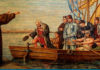 Colón zarpa del Puerto de Palos