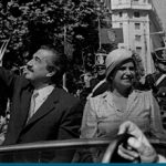 Jorge Luis Borges y la asunción de Raúl Alfonsín