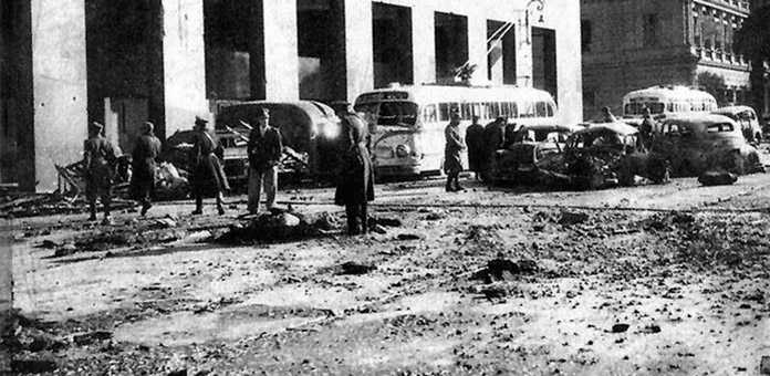El bombardeo a la plaza de mayo y Casa de Gobierno