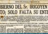 Los medios en vísperas del golpe a Hipólito Yrigoyen