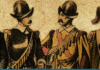 Los elegantes en las aldeas de la colonia