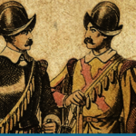 Los elegantes en las aldeas de la colonia