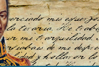 Última proclama de Simón Bolívar