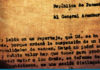 Juan Domingo Perón en carta a Pedro Eugenio Aramburu