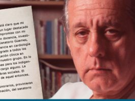 Carta escrita por René Favaloro antes de su muerte