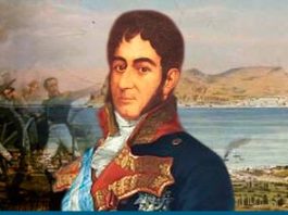 José de San Martín en Cádiz, por José de España