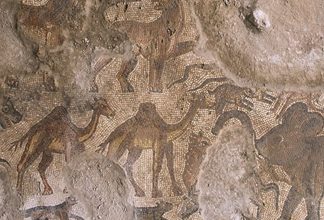Nuevos mosaicos bíblicos y no bíblicos en una sinagoga del siglo V en Israel